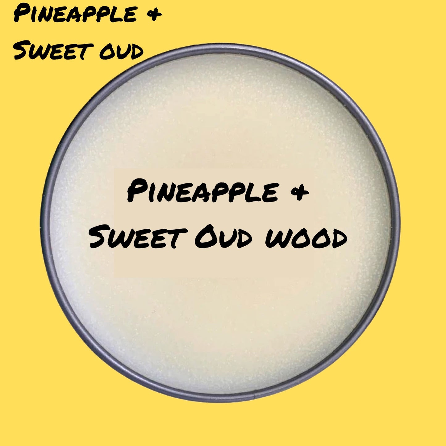 Pineapple & Sweet Oud Beard Balm - Bursting With Juicy Pineapple, Deep Oud Wood, Amber & Warm Vanilla Sugar