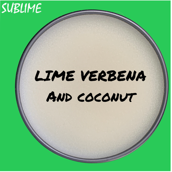Sublime Beard Balm - Luscious Coconut Lime Verbena with an Extra Splash of Fresh Lime For A Tropical Treat