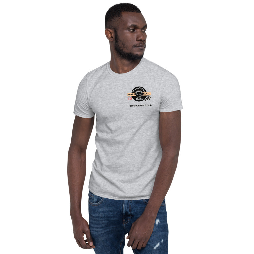 Short-Sleeve Unisex Beard Mail T-Shirt (Thicker)