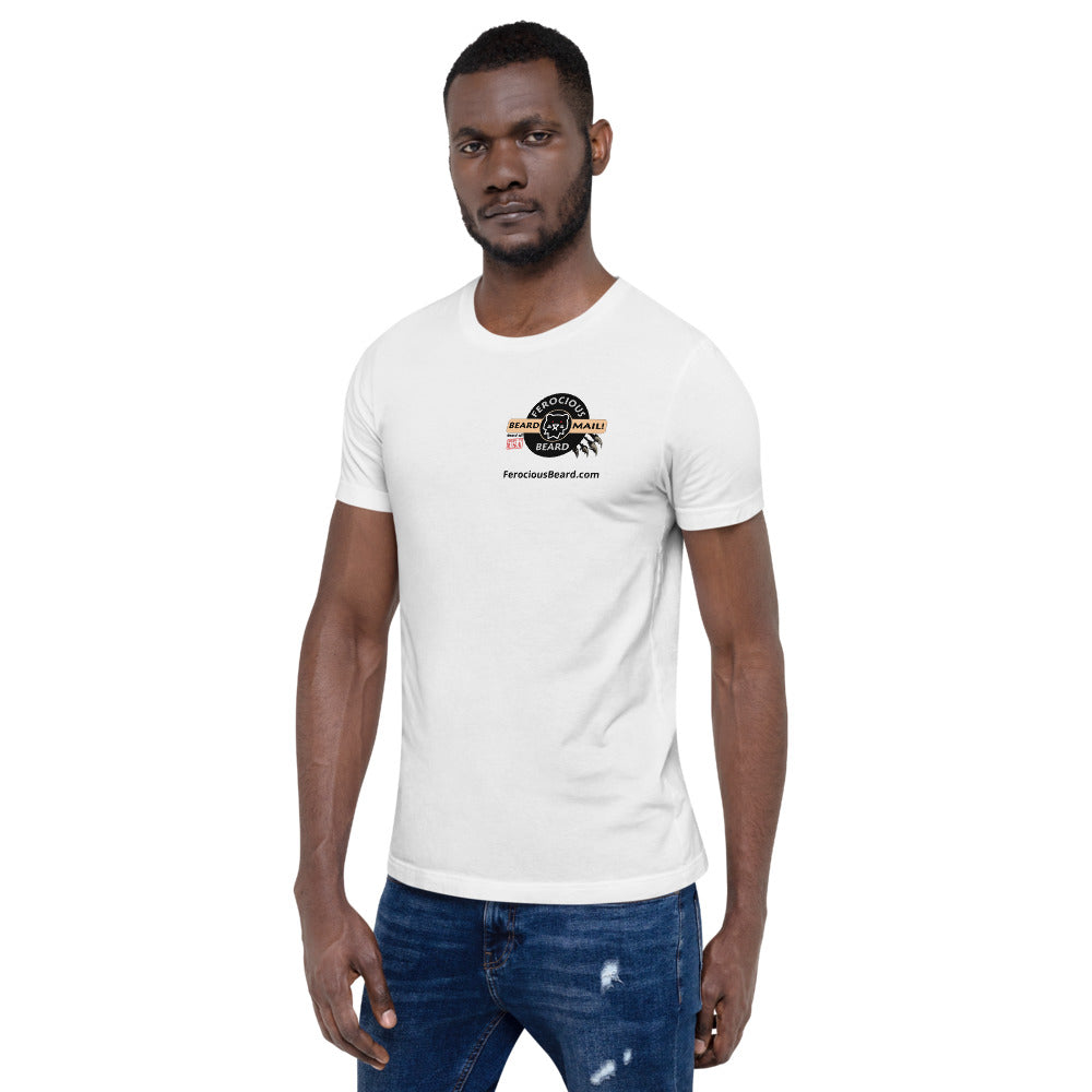 Short-Sleeve Unisex Beard Mail T-Shirt
