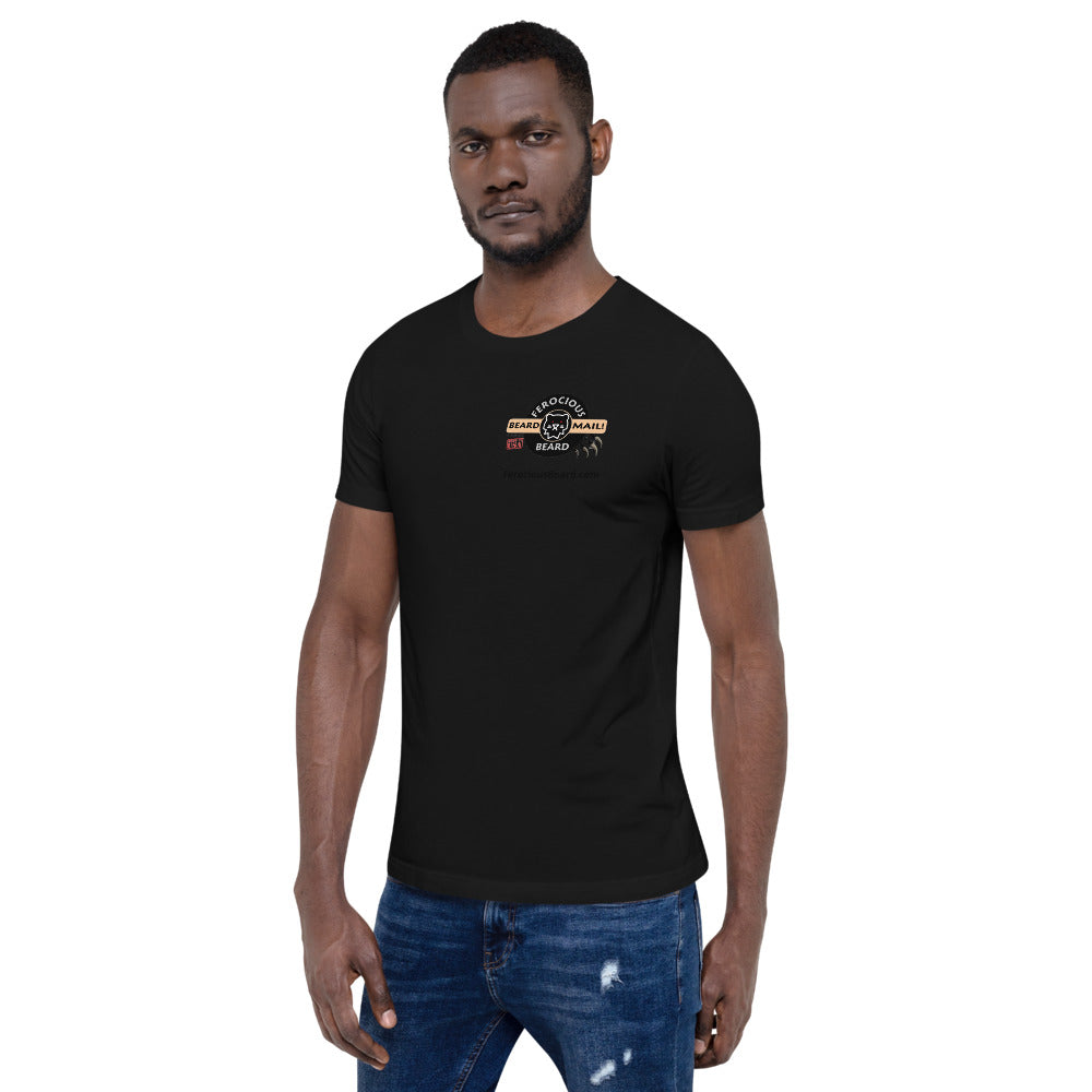 Short-Sleeve Unisex Beard Mail T-Shirt