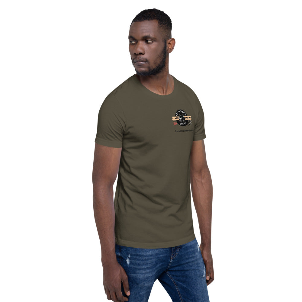 Short-Sleeve Unisex Beard Mail T-Shirt