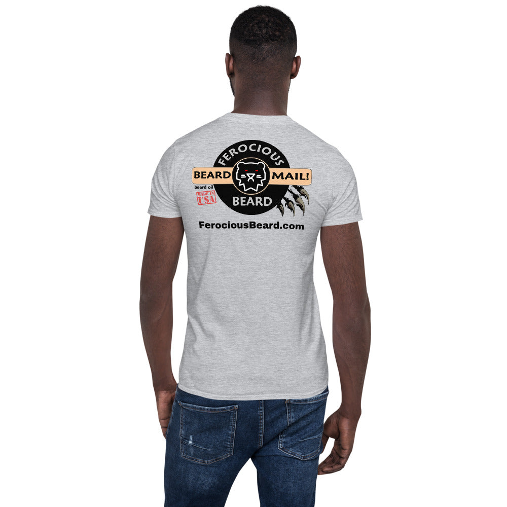 Short-Sleeve Unisex Beard Mail T-Shirt (Thicker)