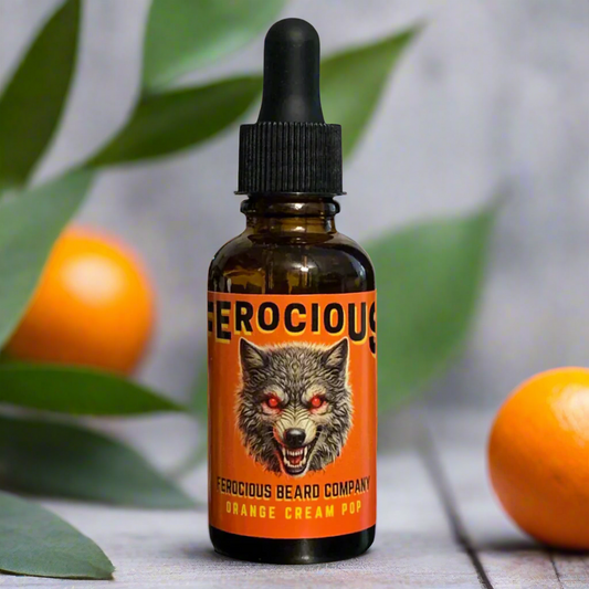 Orange Cream Pop Oil - Rich Blend of Orange & Vanilla Just As You Remember Those Ice Cream Bars For Beard, Hair & Skin.