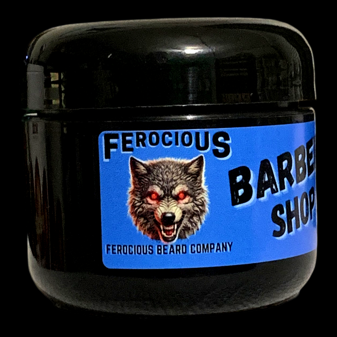 Barbershop Butter - Scent of Classic Barbershop & Talcum Powder for Beard & Body.