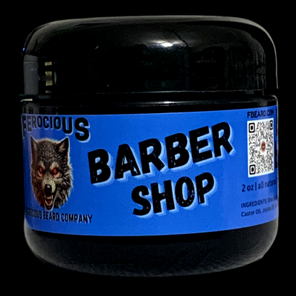 Barbershop Butter - Scent of Classic Barbershop & Talcum Powder for Beard & Body.