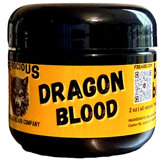 Dragon Blood Butter - A Magical Blend of Orange, Grape, Clove, Rose & Patchouli for Beard & Body.