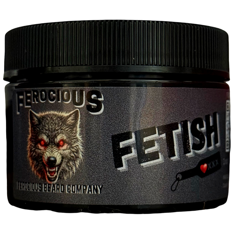 Fetish Butter - Dark & Seductive Blend of Smoke, Clove, Leather & Embers for Beard & Body.