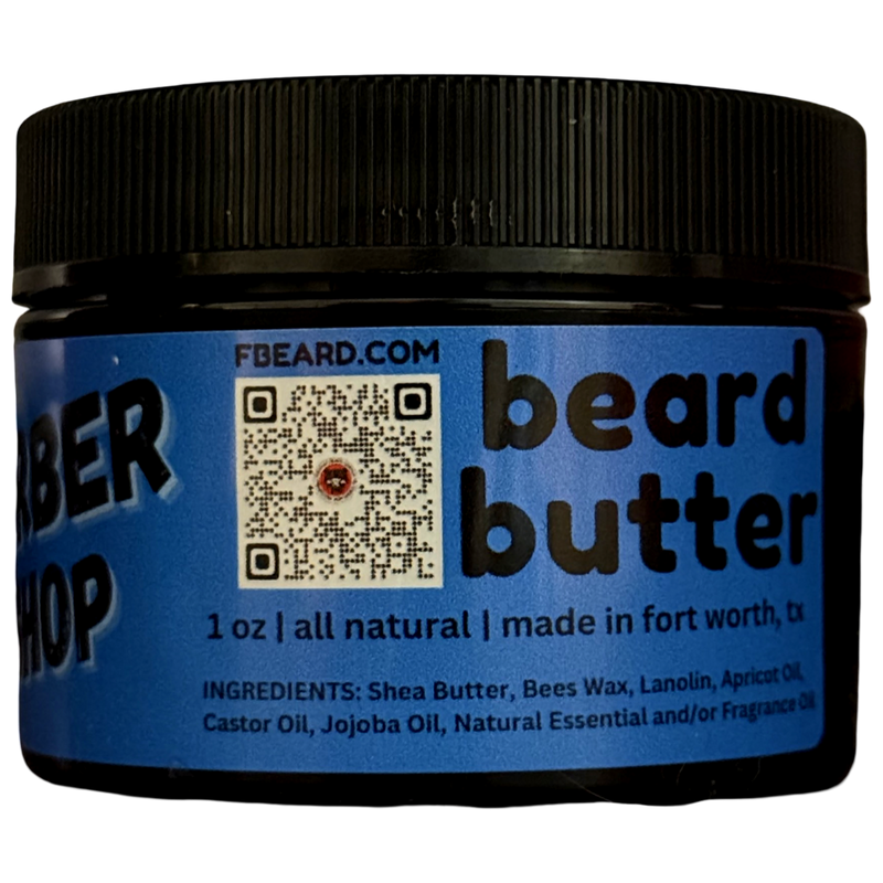 Barbershop Butter - Scent of Classic Barbershop & Talcum Powder for Beard & Body.
