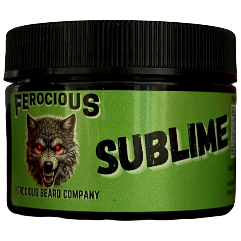 Sublime Butter - Luscious Coconut Lime Verbena with an Extra Splash of Fresh Lime For A Tropical Treat for Beard & Body.