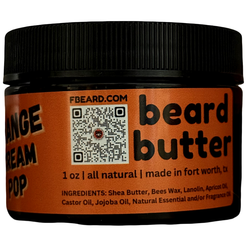 Orange Cream Pop Butter - Rich Blend of Orange & Vanilla Just As You Remember Those Ice Cream Bars for Beard & Body.