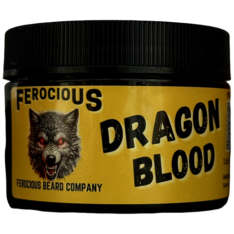 Dragon Blood Butter - A Magical Blend of Orange, Grape, Clove, Rose & Patchouli for Beard & Body.