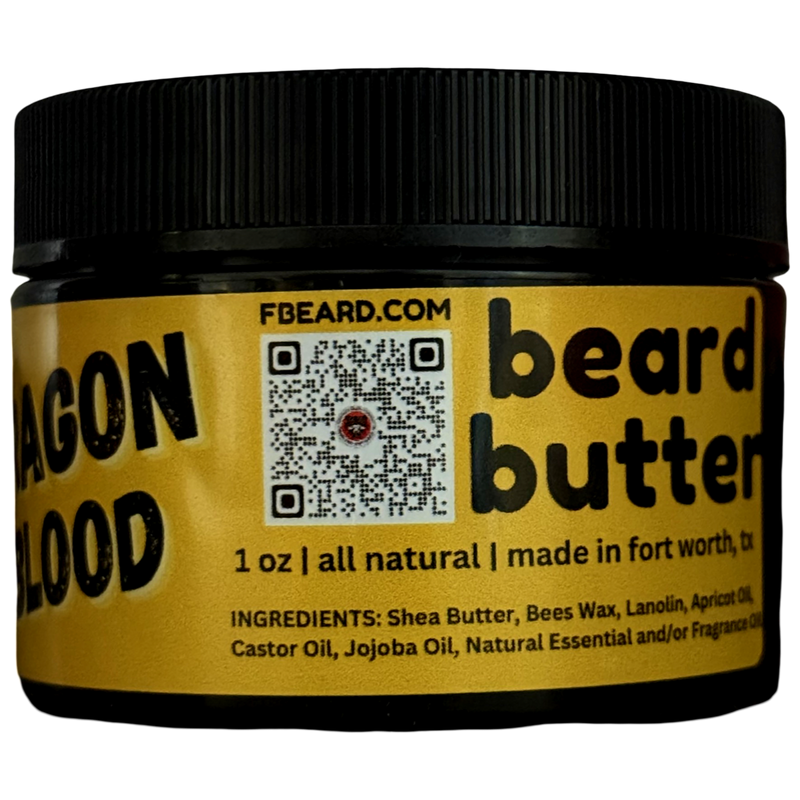 Dragon Blood Butter - A Magical Blend of Orange, Grape, Clove, Rose & Patchouli for Beard & Body.