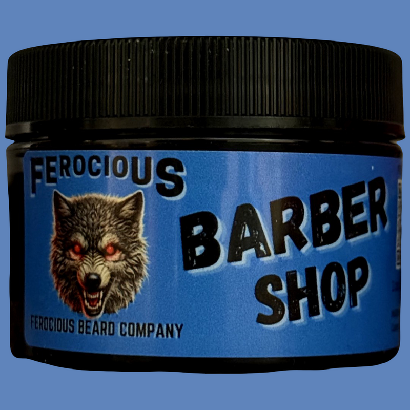 Barbershop Butter - Scent of Classic Barbershop & Talcum Powder for Beard & Body.
