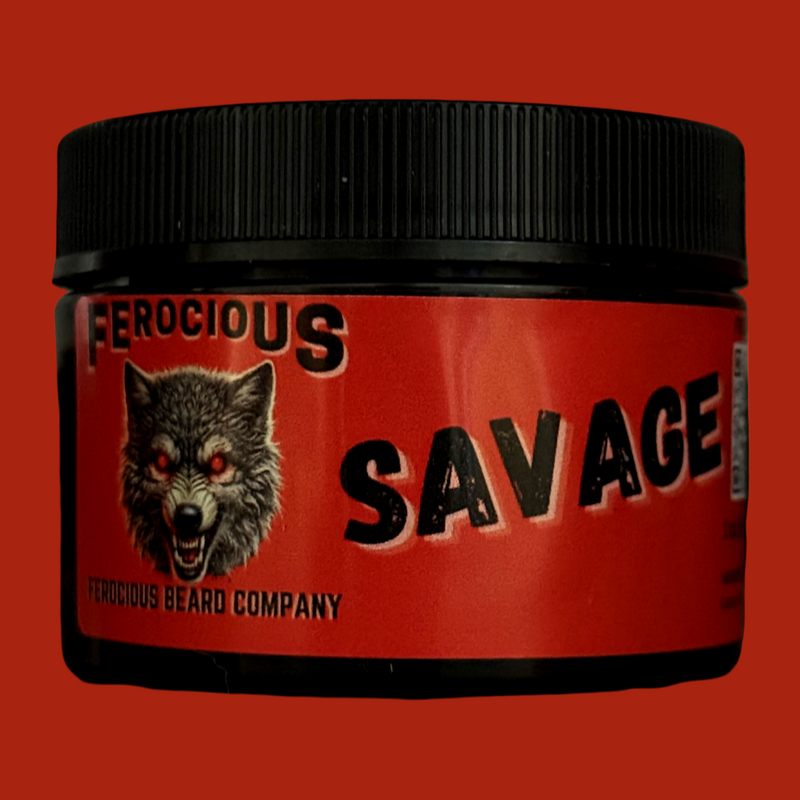 Savage Butter -Scent of Deep Cherry Tobacco, Strong Cedar Wood and Rich Grain Leather for Beard & Body.