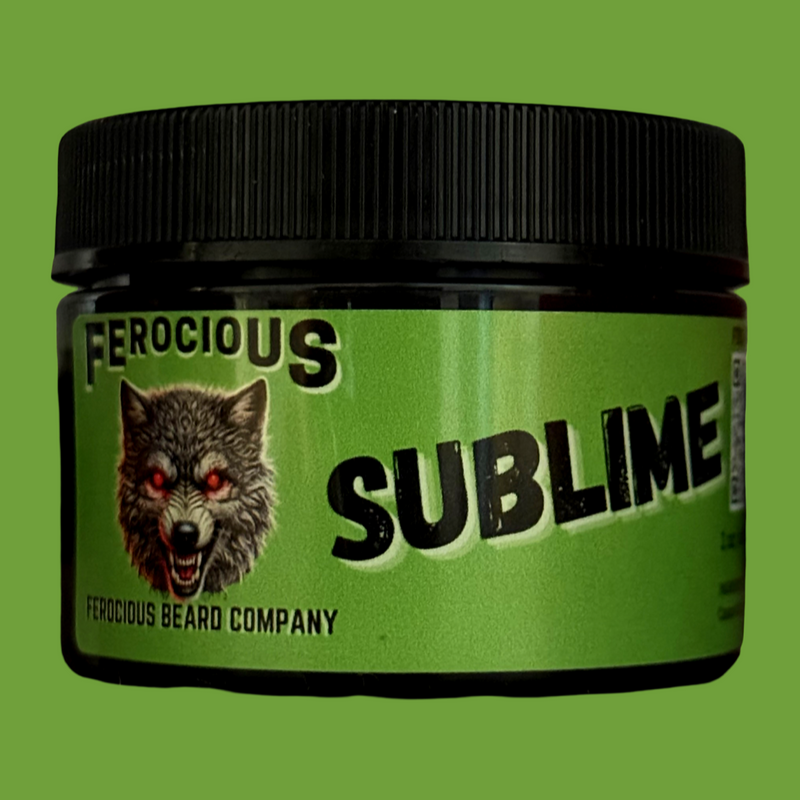 Sublime Butter - Luscious Coconut Lime Verbena with an Extra Splash of Fresh Lime For A Tropical Treat for Beard & Body.