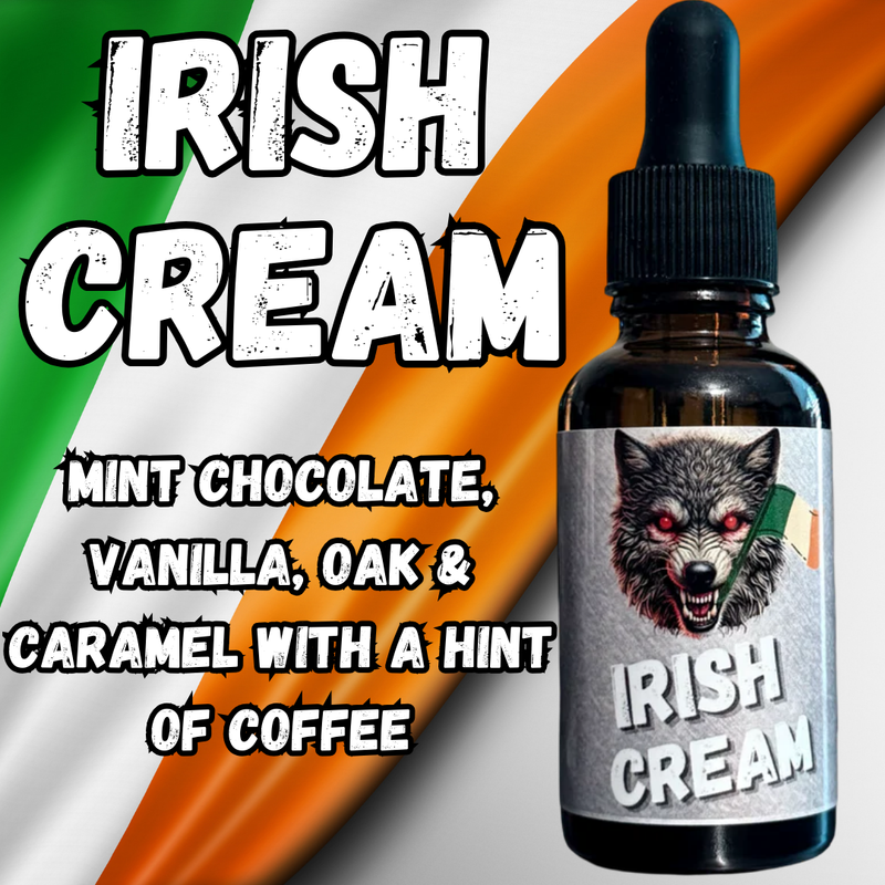 Limited Release! Irish Cream Oil - Coffee, Chocolate Mint, Vanilla, Oak & Caramel For Beard, Hair & Skin.