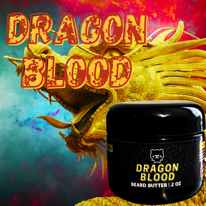 Dragon Blood Butter - A Magical Blend of Orange, Grape, Clove, Rose & Patchouli for Beard & Body.