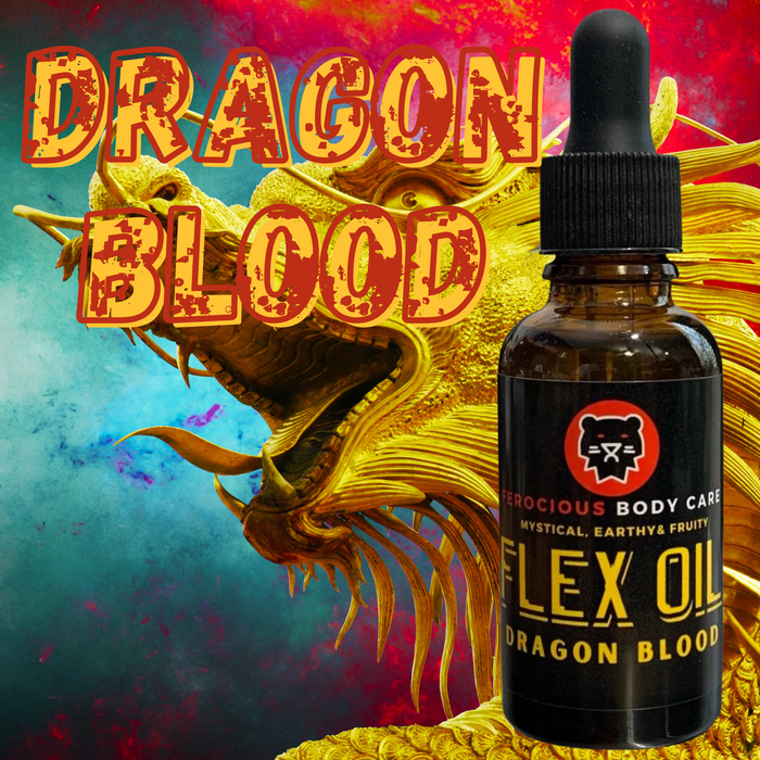 Dragon Blood Beard Oil - Orange, Grape, Clove, Rose, Woody