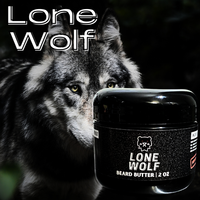 Lone Wolf Butter - A Powerful Cologne Styled Scent With Elements of a Tropical Rain Forest and Lush Florals for Beard & Body.