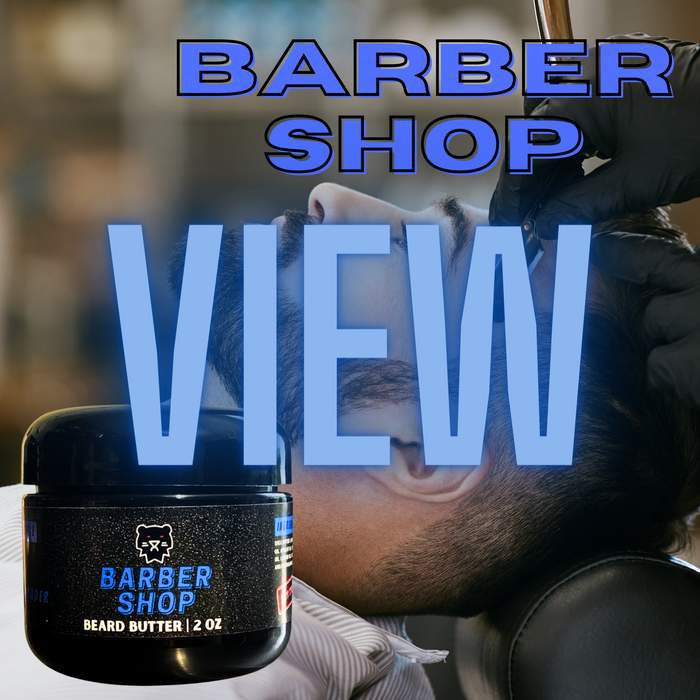 Barbershop Butter - Scent of Classic Barbershop & Talcum Powder for Beard & Body.