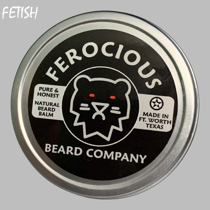 Fetish Beard Balm - Dark & Seductive Blend of Smoke, Clove, Leather & Embers