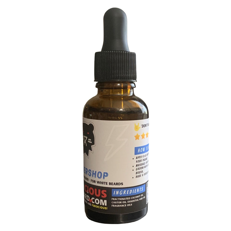 White Lightning Beard Products - Santa Claus Beard Approved