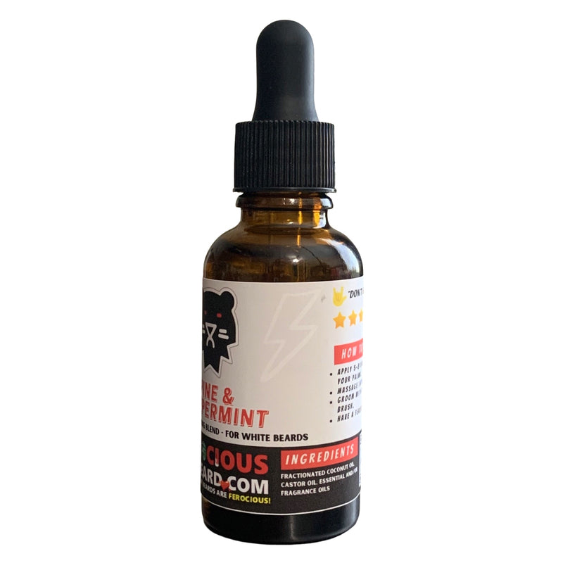 White Lightning Beard Products - Santa Claus Beard Approved