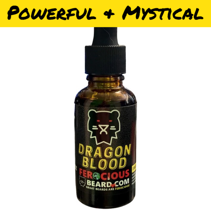 Dragon Blood Oil - A Magical Blend of Orange, Grape, Clove, Rose & Patchouli For Beard, Hair & Skin.