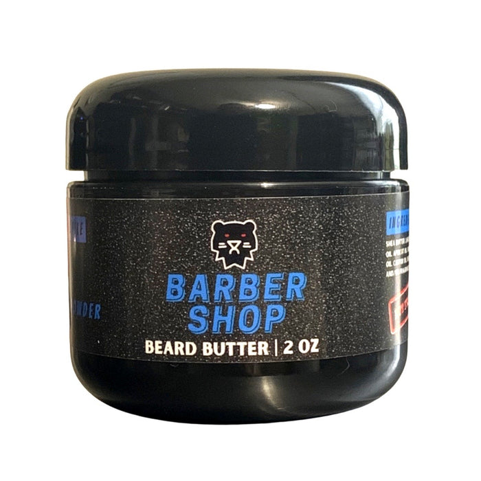 Barbershop Butter - Scent of Classic Barbershop & Talcum Powder for Beard & Body.