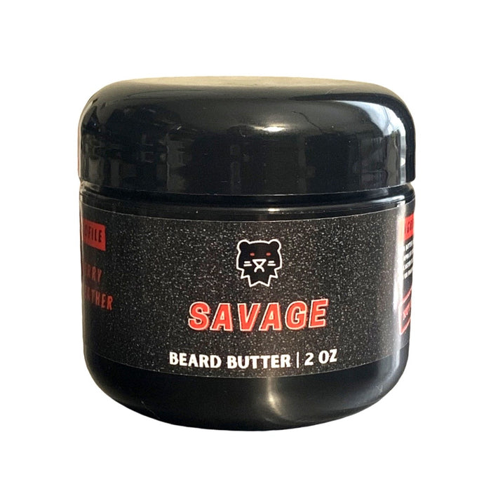 Savage Butter -Scent of Deep Cherry Tobacco, Strong Cedar Wood and Rich Grain Leather for Beard & Body.