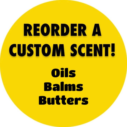 Re-Order a Custom Beard Oil, Balm or Butter