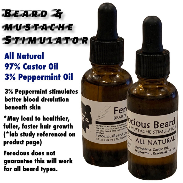 Natural Beard & Mustache Stimulator