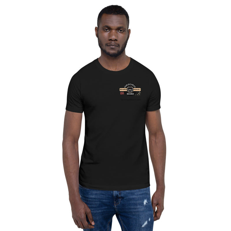 Short-Sleeve Unisex Beard Mail T-Shirt