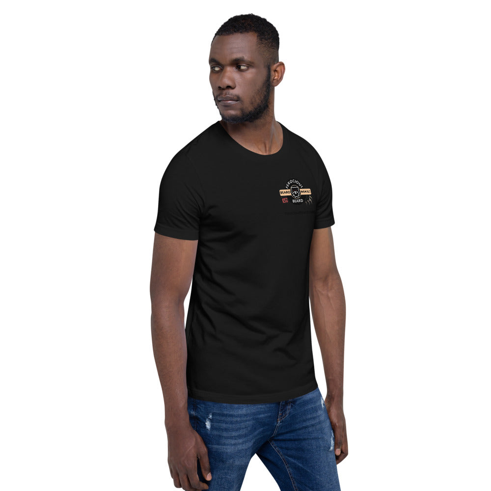 Short-Sleeve Unisex Beard Mail T-Shirt