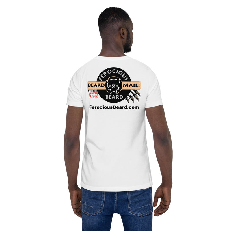 Short-Sleeve Unisex Beard Mail T-Shirt