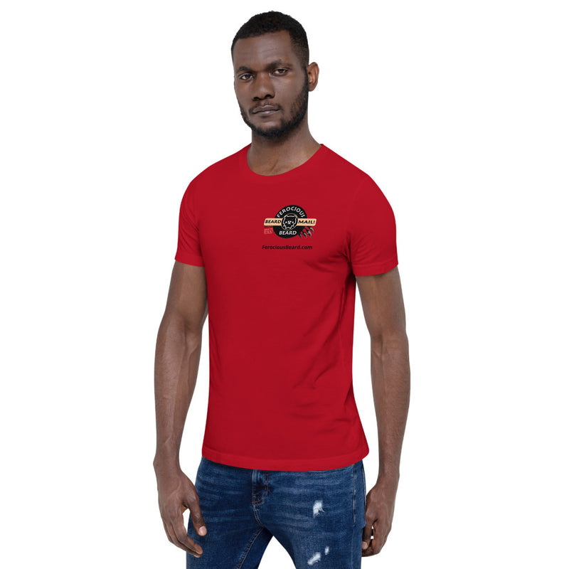 Short-Sleeve Unisex Beard Mail T-Shirt