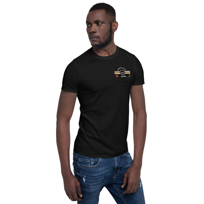 Short-Sleeve Unisex Beard Mail T-Shirt (Thicker)