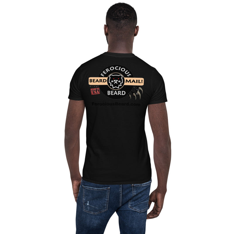 Short-Sleeve Unisex Beard Mail T-Shirt (Thicker)